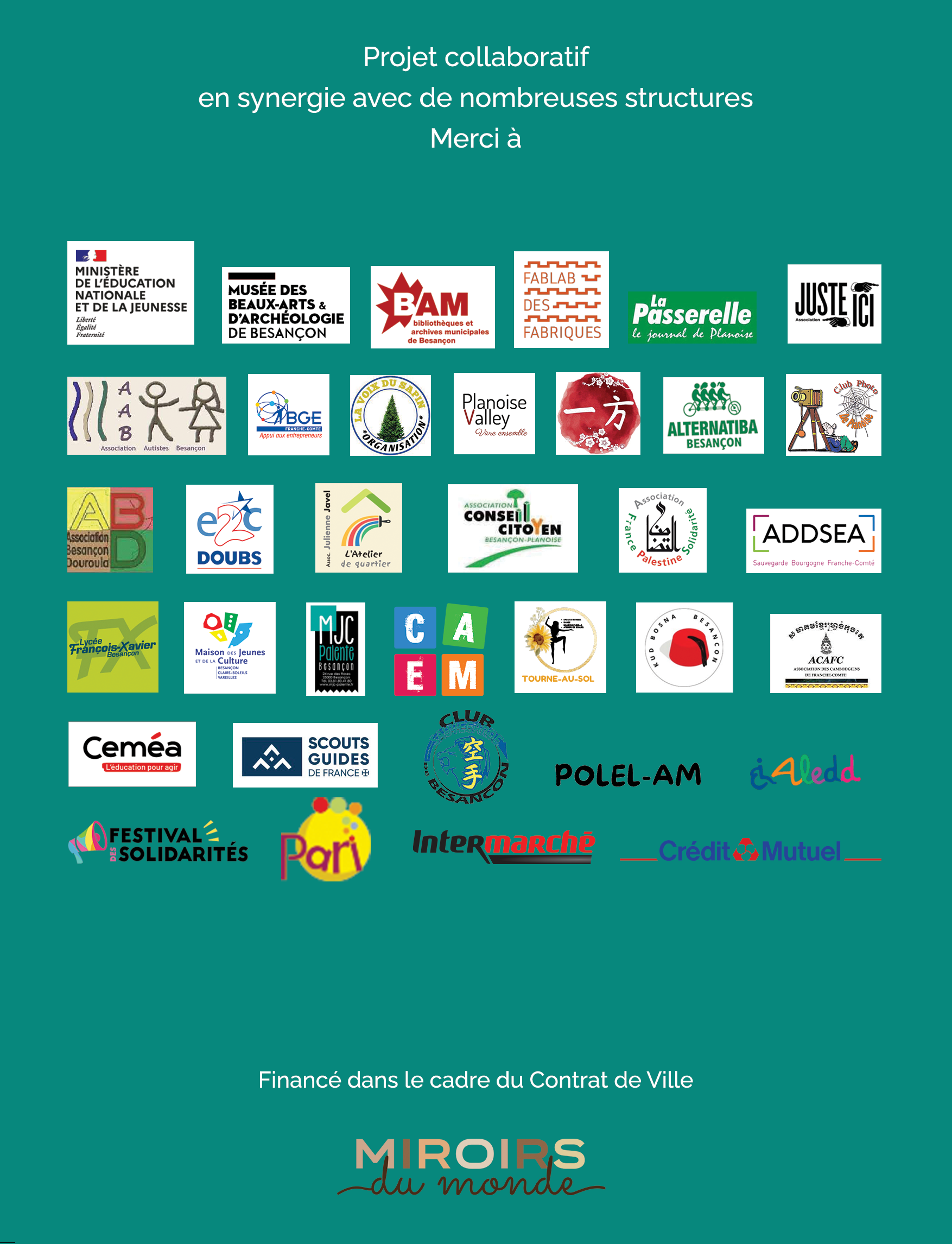 Village du monde - partenaires - miroris du monde